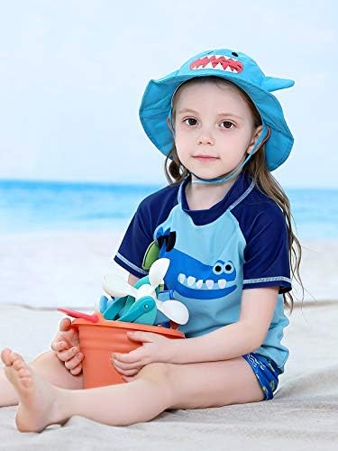 Azue Cute Baby Sun Hat, Wide-Brim Toddler Bucket Hats - Image 6