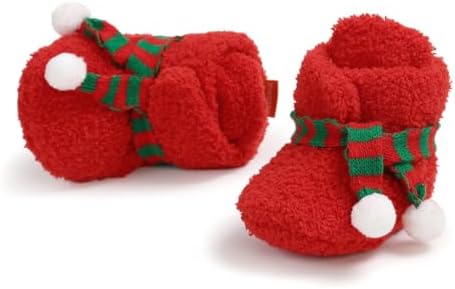 Baby Booties Cozy Fleece Slippers Soft Baby Shoes - Image 6