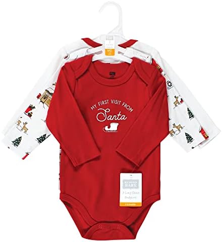 Hudson Baby Unisex Baby Cotton Bodysuits - Image 2