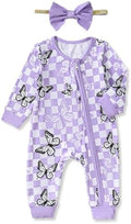 Mikrdoo Newborn Baby Girl Clothes Long Sleeve Romper by Mikrdoo