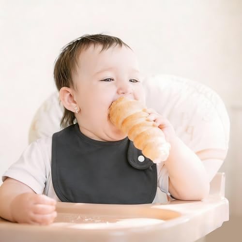 Waterproof Baby Bibs for Boys & Girls Soft and Absorbent Bandana Drool Bibs Set - Image 5