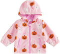 Toddler Baby Girl Windbreaker Jacket Zip Up Hoodie Long Sleeve Sweatshirt by Emmababy