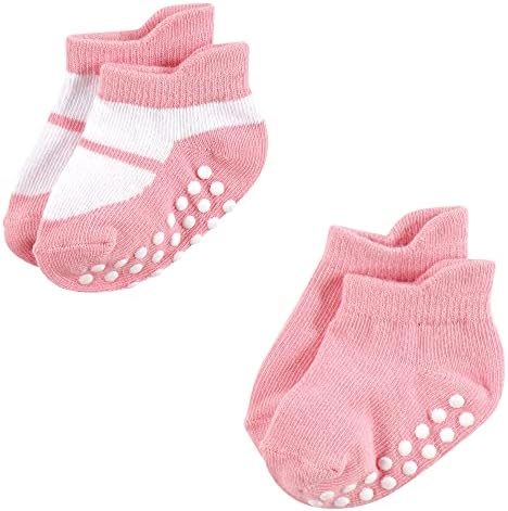 Hudson Baby Unisex Baby Non-Skid No-Show Socks - Image 5