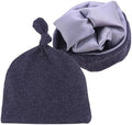 Silky Satin Lined Newborn Hat Hair Care Knot Beanie Hats by Sugarmelon