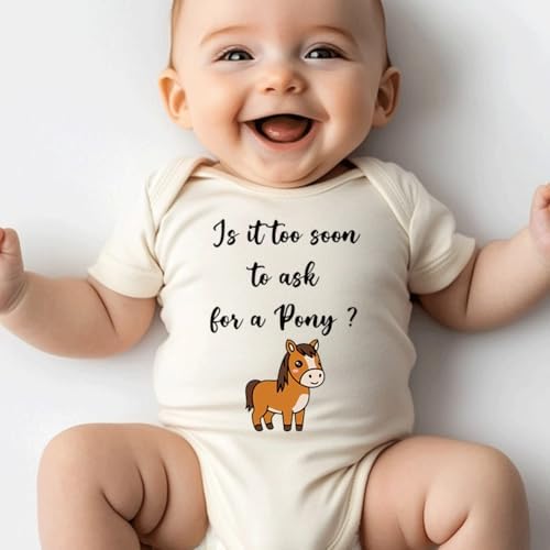 hrcfbk Infant Baby Boys Girls Bodysuit Newborn Short Sleeve Funny Letters Print - Image 5