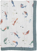 Little Unicorn Newborn Receiving Quilt | Ultra- Soft by LittleUnicorn