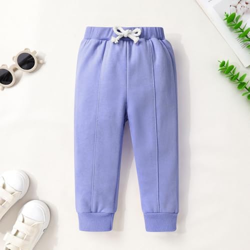 YOUNGER TREE Baby Clothes for Girls Boy Solid Color Hoodie and Sweatpants - Image 5