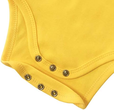 ROMPERINBOX Unisex Baby Onsies Solid Baby Bodysuit Romper Blank - Image 4