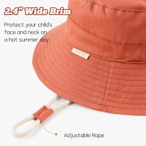 Bamery Baby Toddler Girls Bucket Hat Newborn Sun Hats - Image 3