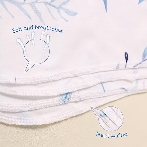 Ylsteed Baby Swaddle Blanket and Headband Set, Newborn Receiving Blanket - Image 6