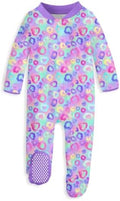uideazone Baby Girls Footed Pajamas, Zip Sleeper by uideazone