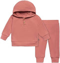 Modern Moments by Gerber Baby Girls Mini-Waffle 2 Piece Hoodie and Pant Set by ModernMomentsbyGerber