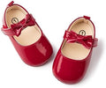 Meckior Infant Baby Girls Soft Sole Bowknot Princess Wedding Dress Mary Jane by Meckior
