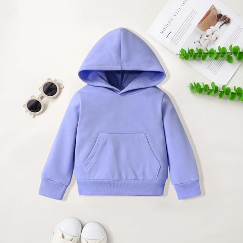YOUNGER TREE Baby Clothes for Girls Boy Solid Color Hoodie and Sweatpants - Image 4