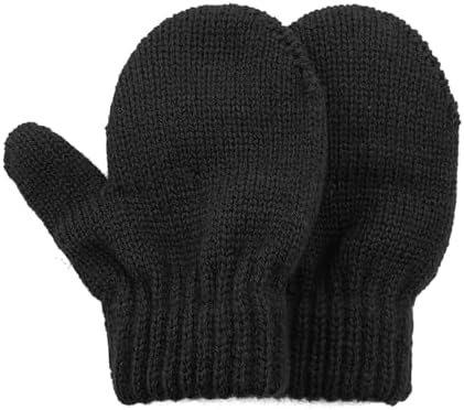 Century Star Toddler Mittens Thick Knit Kids Winter Gloves Warm Toddler Winter by CenturyStar