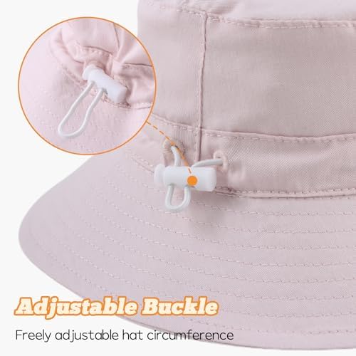 Bamery Baby Toddler Girls Bucket Hat Newborn Sun Hats - Image 4