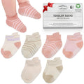 GOTS Organic Cotton Blend Ankle Toddler Socks 6M-12M-2t-3t-4t-5t Baby Gift by MothersChoice