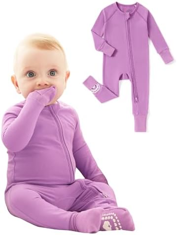 PATPAT Organic Cotton Baby Footie Pajamas by PATPAT
