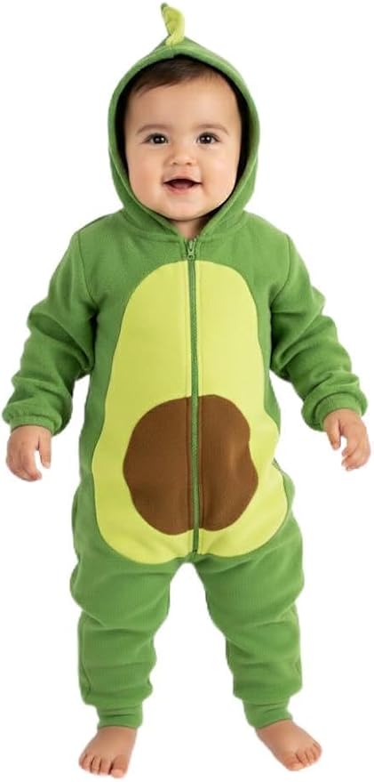 Cuddle Club Fleece Baby Bunting Bodysuit Hoodie, Newborn by CuddleClub