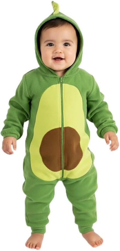 Cuddle Club Fleece Baby Bunting Bodysuit Hoodie, Newborn by CuddleClub