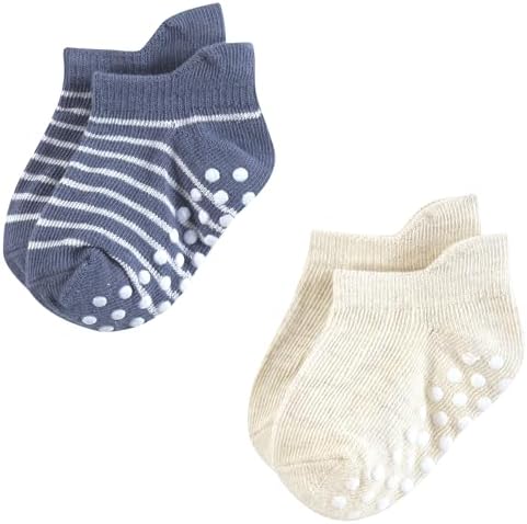 Hudson Baby Unisex Baby Non-Skid No-Show Socks - Image 6