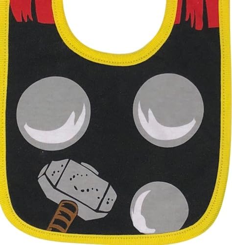 Marvel Avengers Hulk Spider Man Thor Iron Man Captain America 6 Pack Bibs One - Image 6