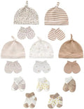 Baby Hats Mittens and Socks Set Soft Cotton Newborn Hat Glove by ZAVBABY