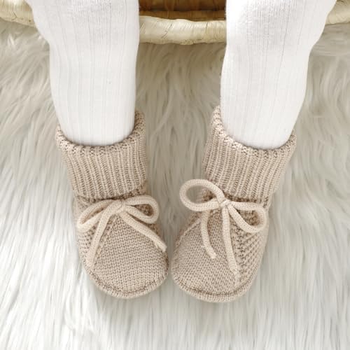 mimixiong Baby Booties Newborn Warm Infant Sock Baby Shoes - Image 2