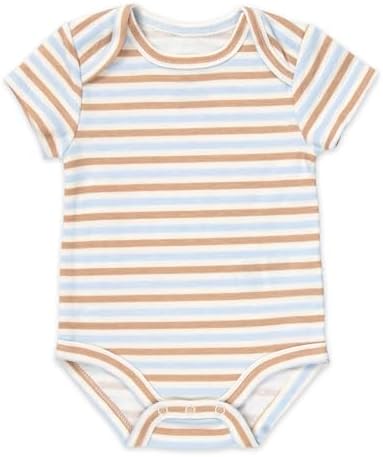 Baby Essentials Baby Boys 5 Piece Bodysuit Set - Image 5