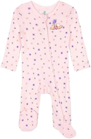 Disney Baby Girls' 2-Pack Footed Sleep N' Play Newborn to Infant - Image 2