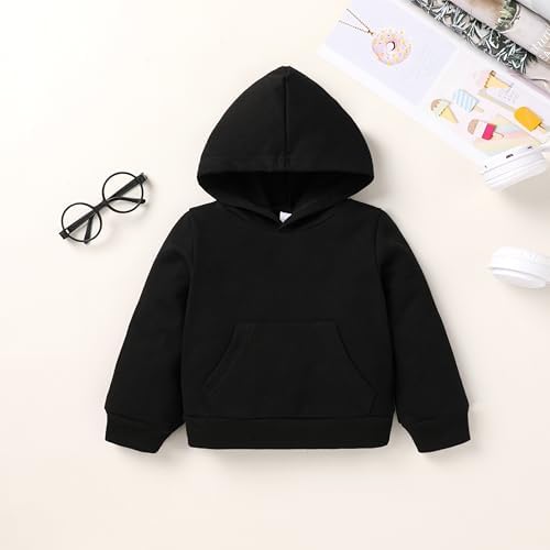 YOUNGER TREE Baby Clothes for Girls Boy Solid Color Hoodie and Sweatpants - Image 2
