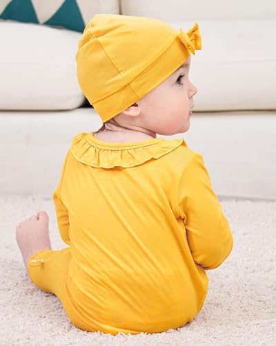 Mikrdoo Newborn Baby Girl Clothes Long Sleeve Romper - Image 3