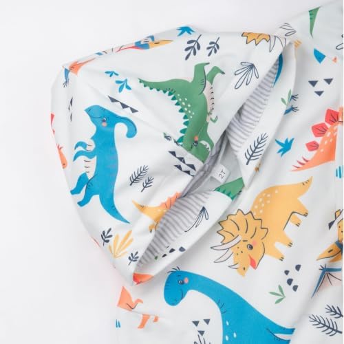 RETSUGO Baby Boys Dinosaurs Hoodie Boy Girls Truck Pullover - Image 5