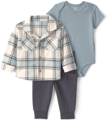 Carter's Baby Boys' 3-piece Bodysuit Pant Sets by Carters