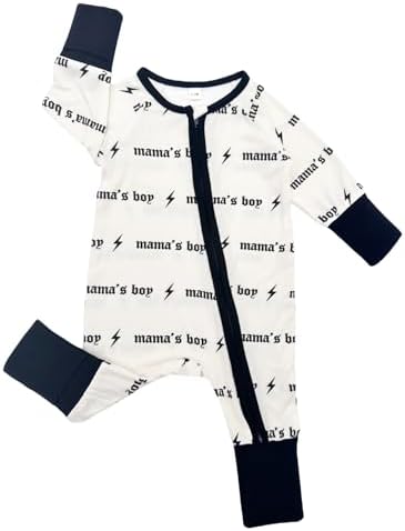 Bow Dream Bamboo Pajamas for Baby, Rayon Sleeper Romper Jumpsuit Outfit | 93% - Image 2