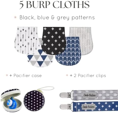 Dodo Babies Cotton Burp Cloths - Image 2