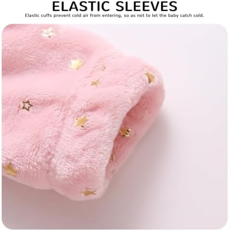 Baby Girl Winter Fleece Coat Toddler Boy Warm Jacket Infant Sweater Outwear - Image 5