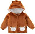 Unisex Baby Fleece Jacket Winter Sherpa Lined Hoodie by JingleBaBa