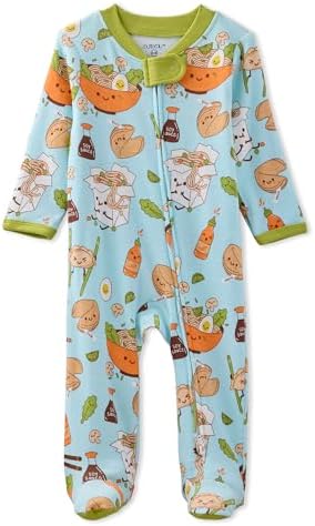 Butterblu Scout Sleep & Play 100% Organic Cotton Footed Zip Front PJs | GOTS by Butterblu