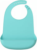 Silicone Adult Bib, Adjustable and Washable Bib by Tiwerlfe