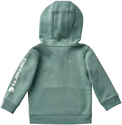 Carhartt Kid's CA6873 Half-Zip Logo Sweatshirt - Image 4