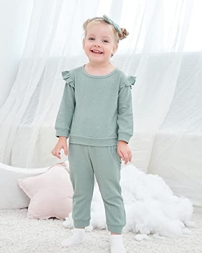 Renotemy Baby Girl Clothes Cute Fall Winter Toddler Girls Outfits 3M-3T - Image 3