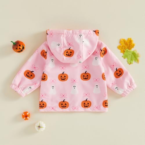 Toddler Baby Girl Windbreaker Jacket Zip Up Hoodie Long Sleeve Sweatshirt - Image 6