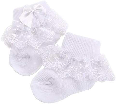 PrinceSasa Little Baby Girl Princess Lace Ruffles Socks Set - Image 6