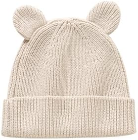 Hadetoto Cotton Baby Beanie Winter Knitted Hat by Hadetoto