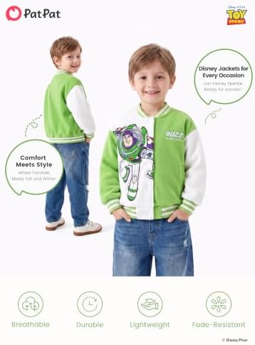 Disney Bomber Jacket Spider Man Marvel Toy Story Cars Varsity Cardigan2-13Y - Image 7