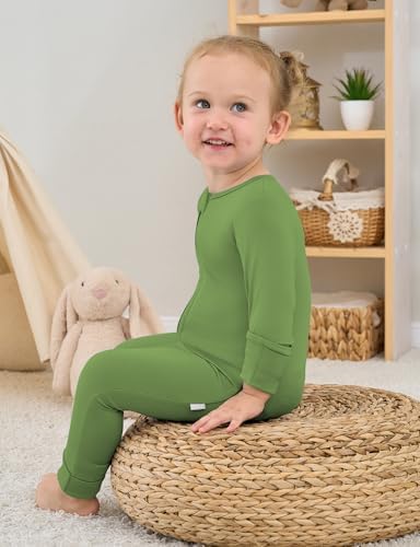 Jimonda Unisex Baby Zipper Footies Pajamas 3-Pack - Image 6