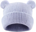 Bear Baby Beanie Knitted Baby Winter Hat Infant Toddler Boys Girls Beanie by MniJiza