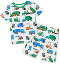 babee Reshinee Bamboo Viscose Toddler Boys Pajamas Set, Short Sleeve Kids by babeeReshinee