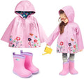 Twistover 2 Pcs Toddler Raincoat Boot Set by Twistover